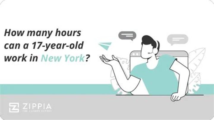Can a 17 year old work after school?
