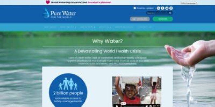 Is Pure Water for the World legit?