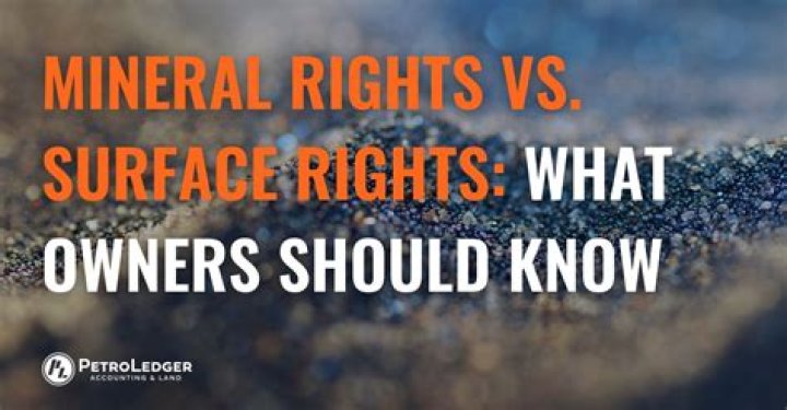 What are surface ownership rights?