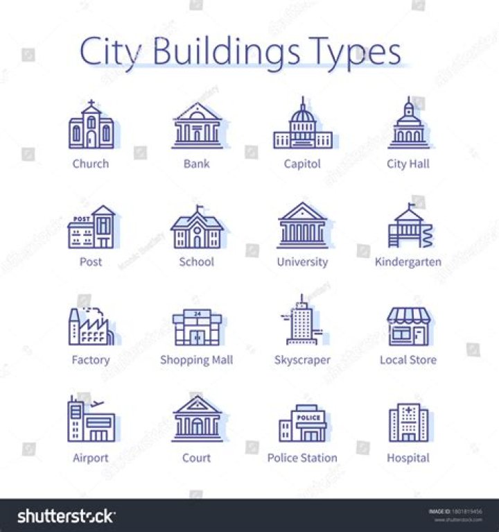 What type of buildings are government buildings?